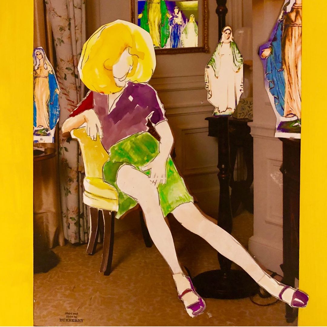Illustration by Beatrice Barkin from the Fashion Institute of Technology